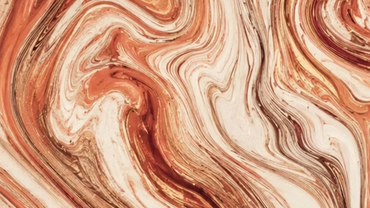 Marbled artwork detail